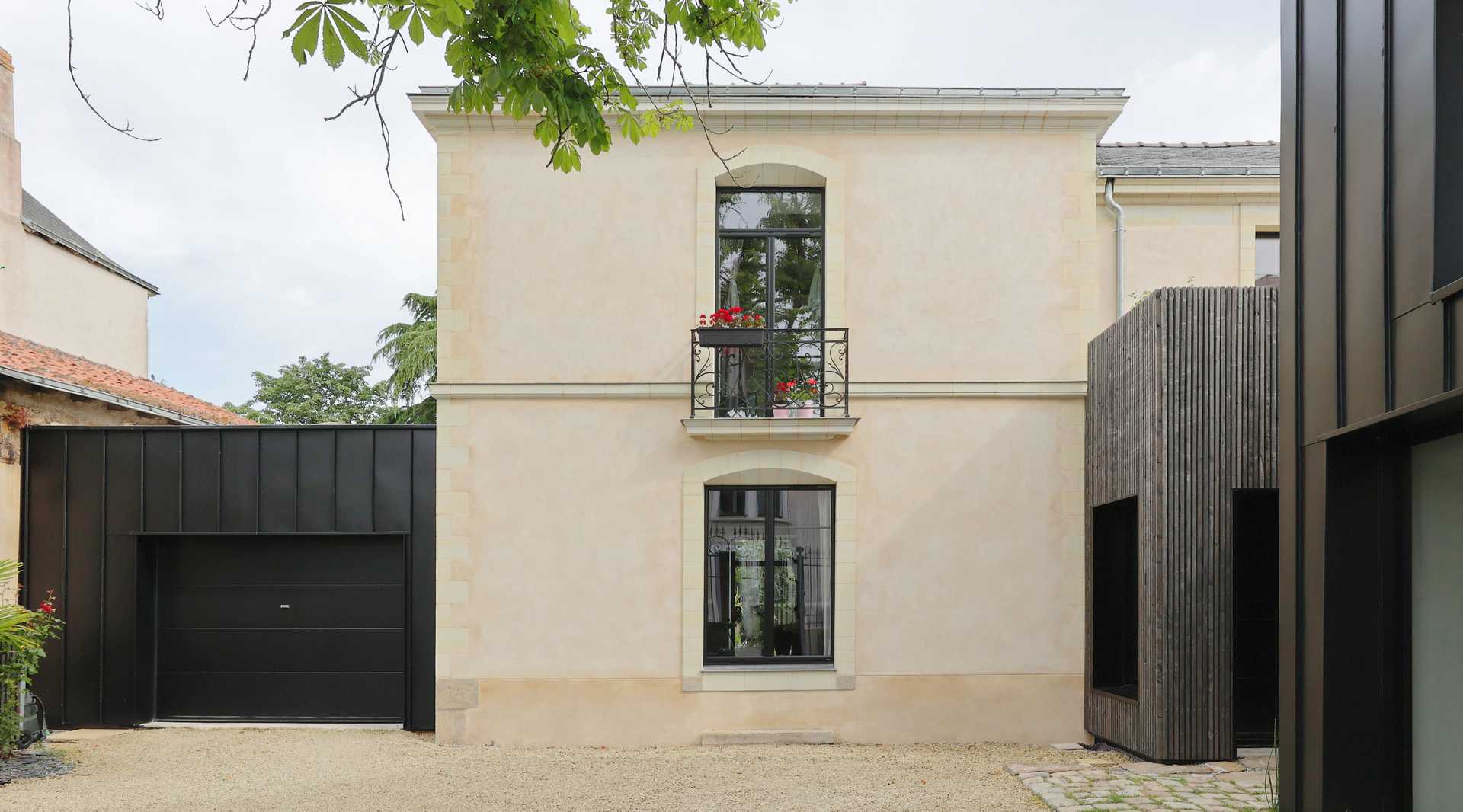 Extension of a town house made by an architect in Annecy