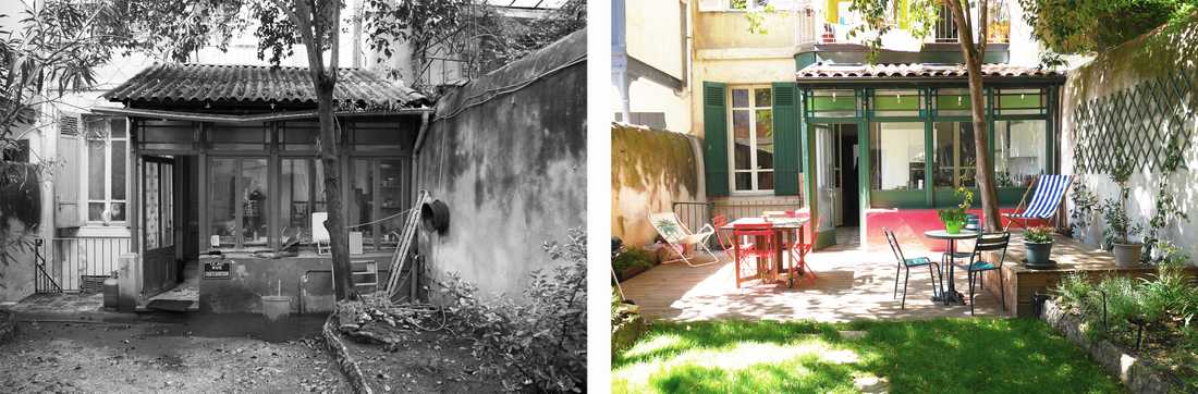 Rénovation du jardin d'une maison à Annecy