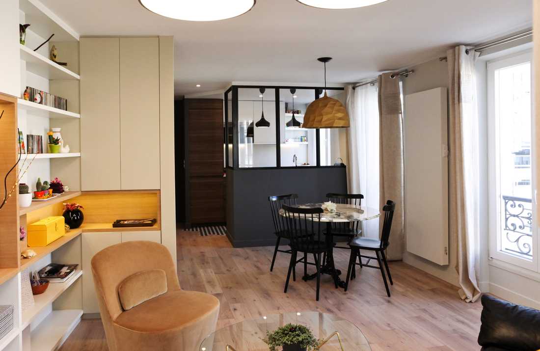 Modernisation d'un duplex 50m² par un architecte d'intérieur à Annecy